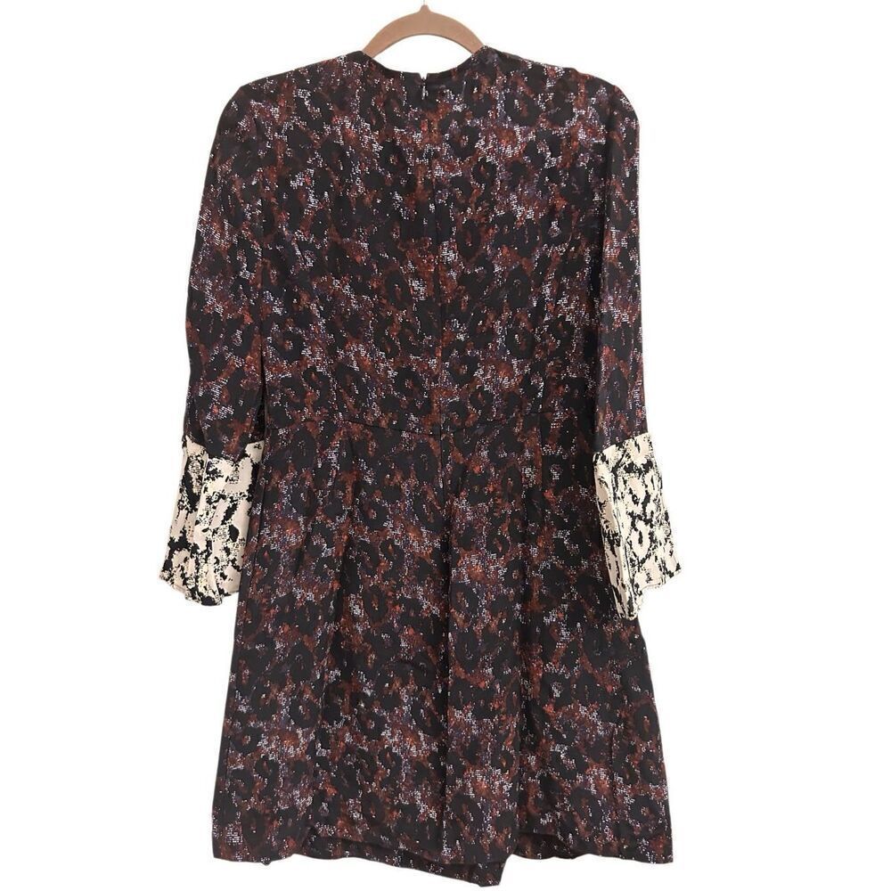 Derek Lam 10 Crosby Silk color block Dress size 8